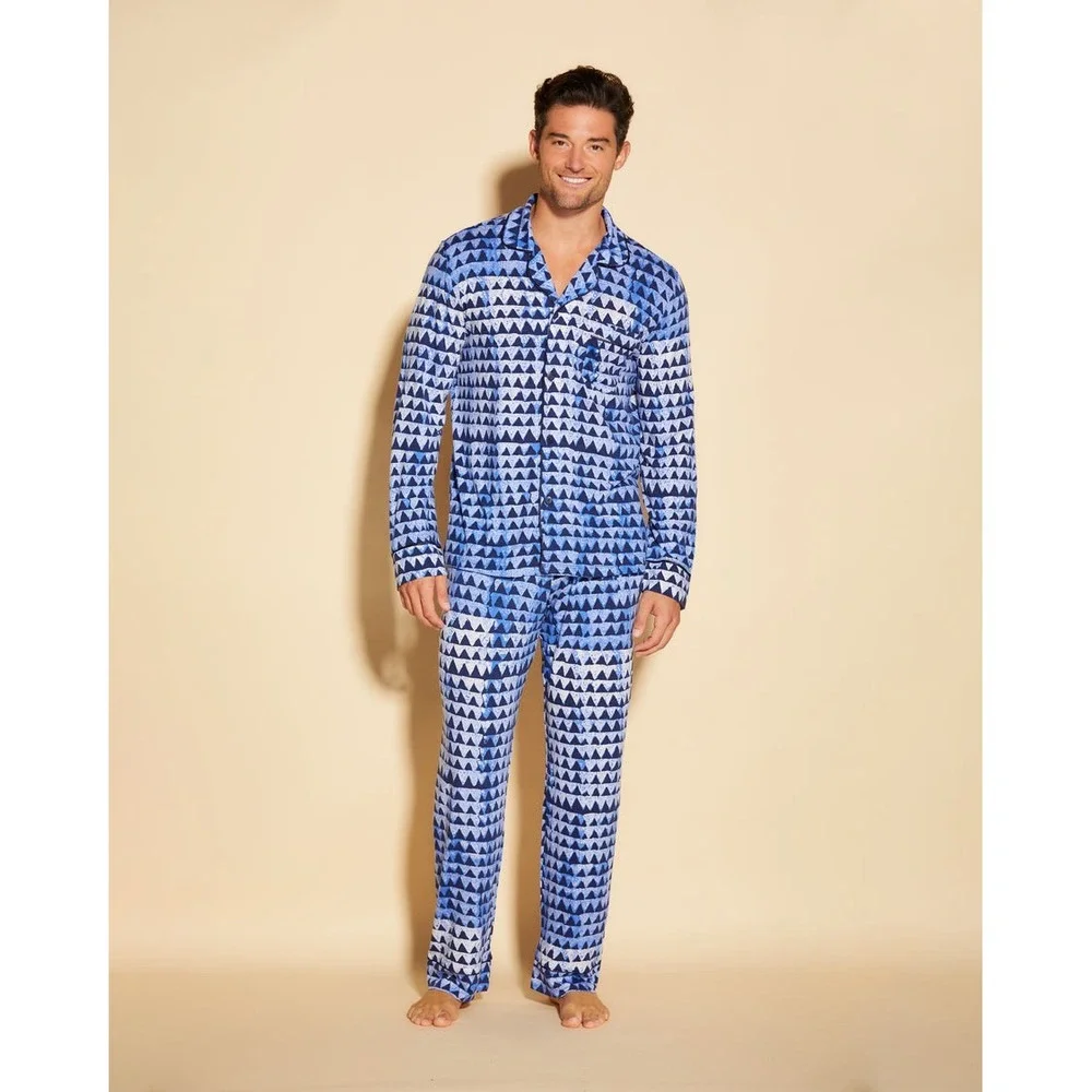 Cosabella Bella Men's Classic Pajama Set Mini Jazzy Jeff Pima Cotton Modal L